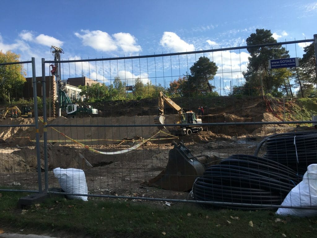 Centrinio archyvo priestatas (O. Milašiaus g. 23) - Administrative - construction photos