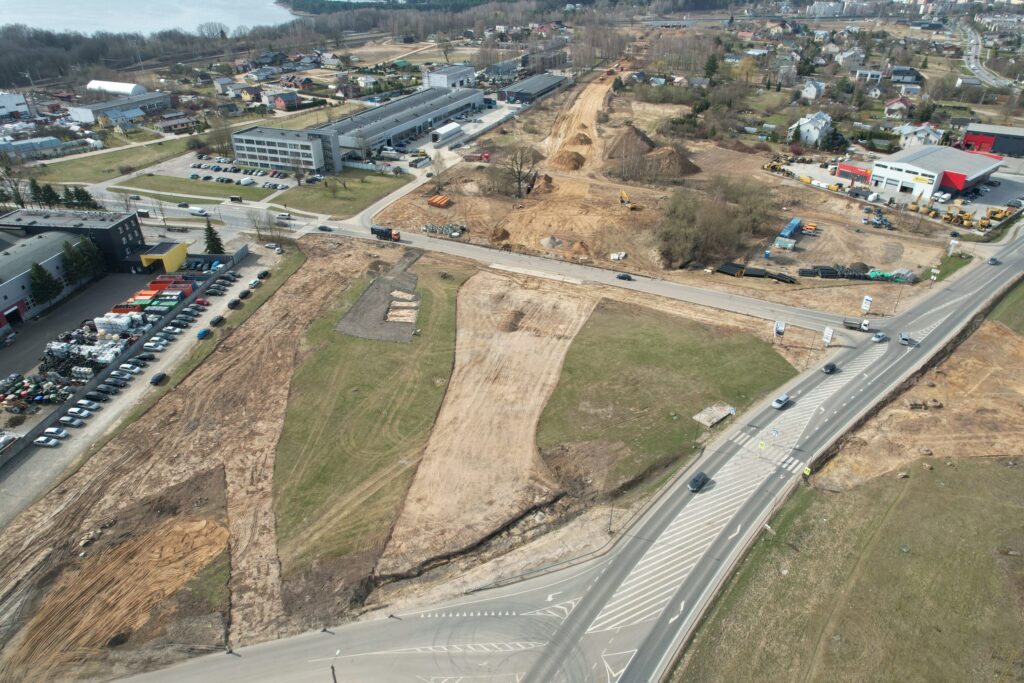 Kauno pietrytinis aplinkelis 1 etapas (Pietrytinis aplinkkelis) - Road - construction photos