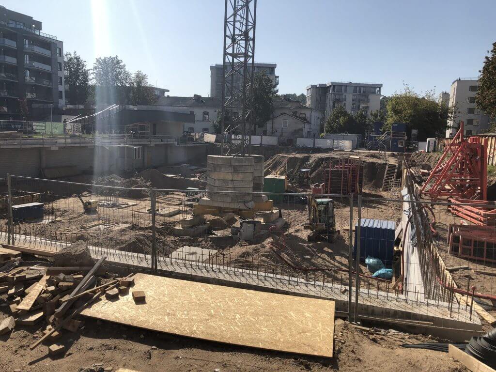 Raitininkų sodas (Raitininkų g. 4, 4A) - Multi apartment - construction photos