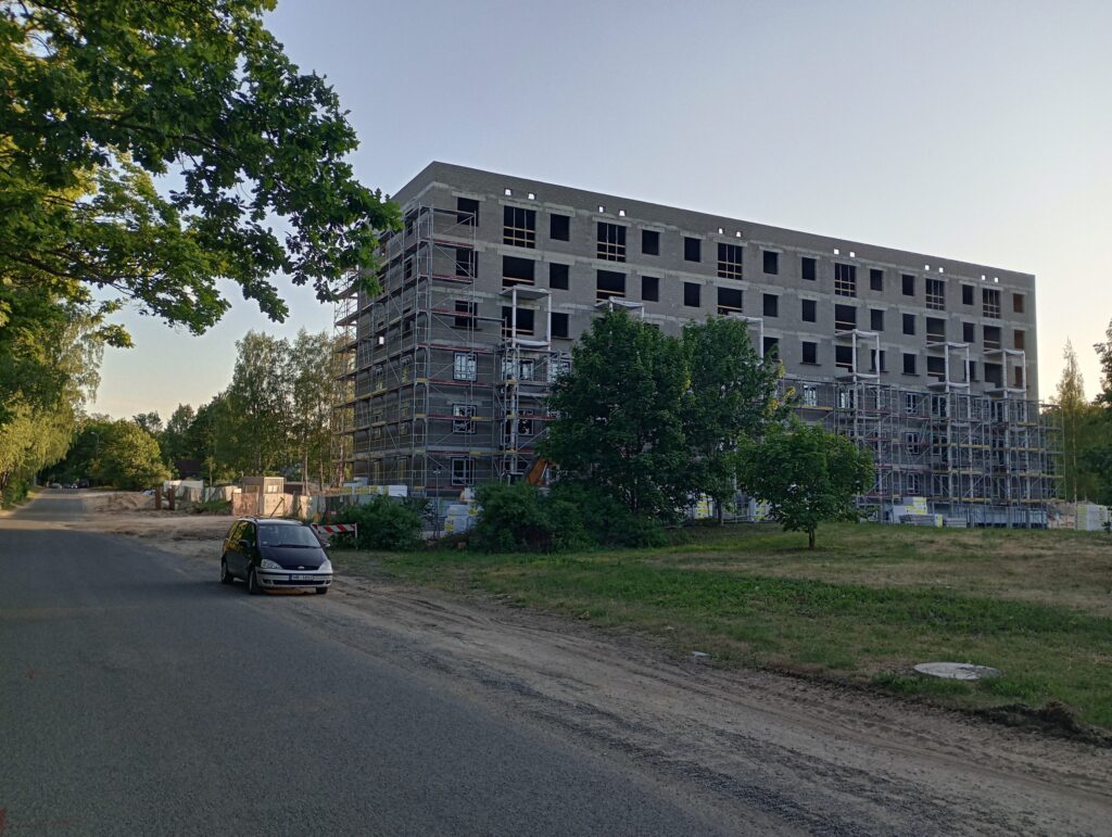 Pīlādžu mājas - 1. kārta, 1. ēka (Tumes iela 25) - Multi apartment - construction photos