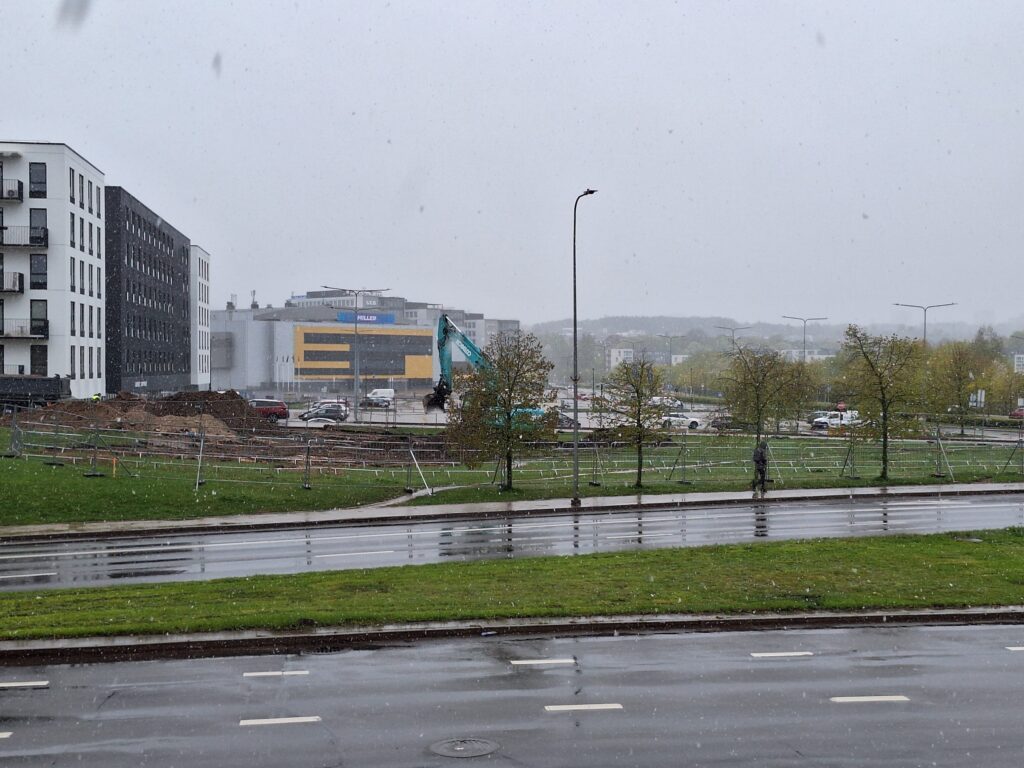 Ozo pulsas (Vito Gerulaičio g. 4) - Co-living, Viesnīca, Daudzdzīvokļu nams - būvdarbu attēli