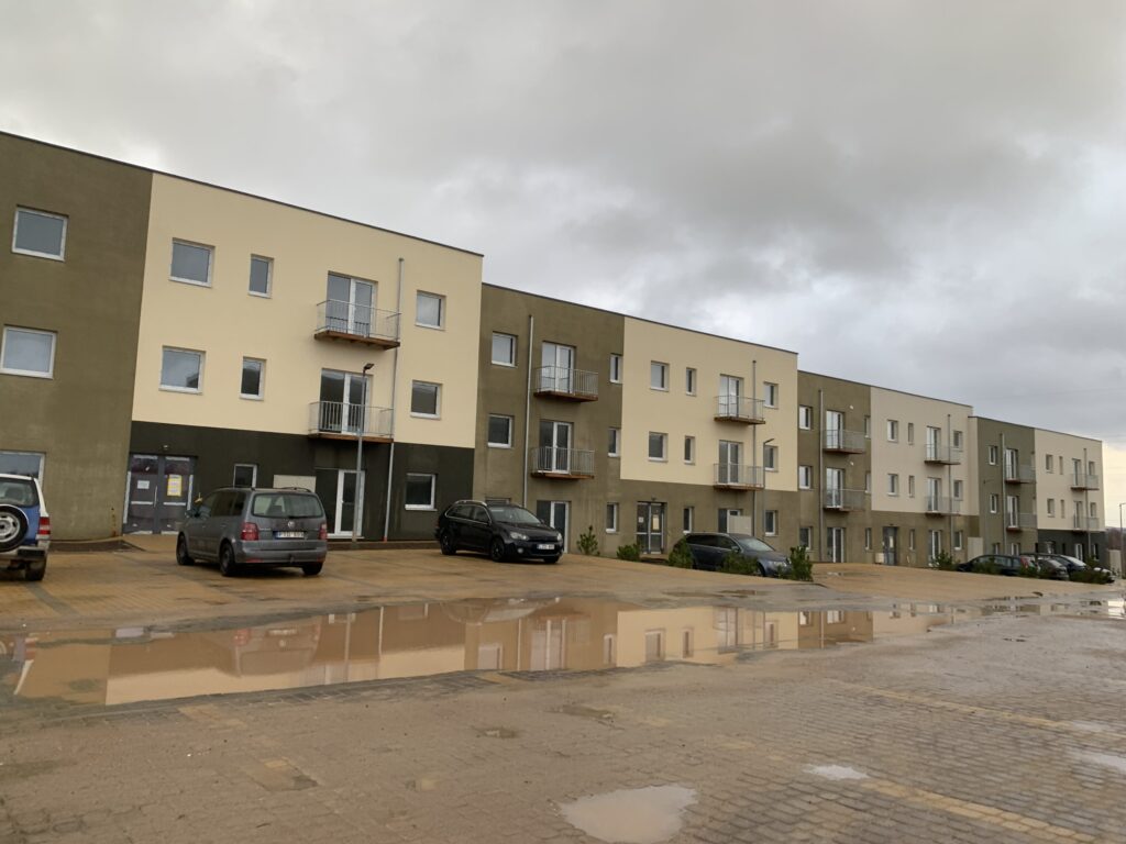 Auksinė kalva 4 etapas (K. Čerbulėno g. 100) - Multi apartment - construction photos