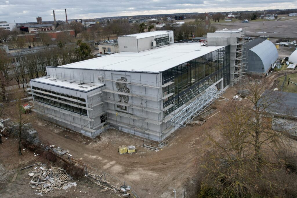 Lietuvos aviacijos muziejus (Veiverių g. 132) - Museum - construction photos