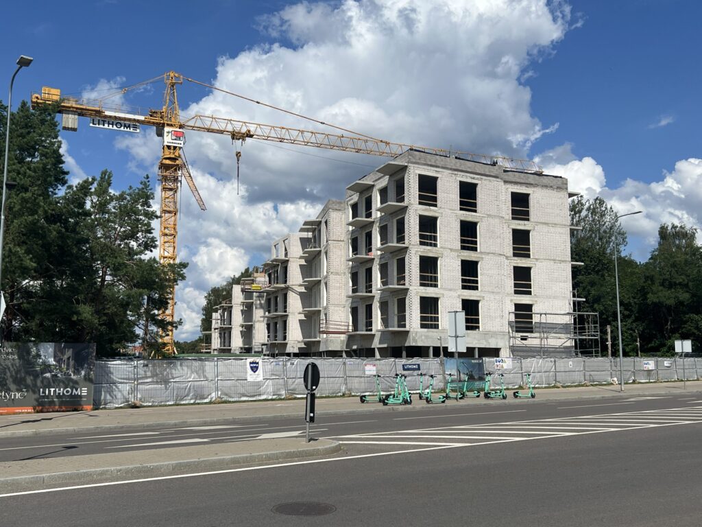 Sietyno 3 (Sietyno g. 3) - Multi apartment - construction photos