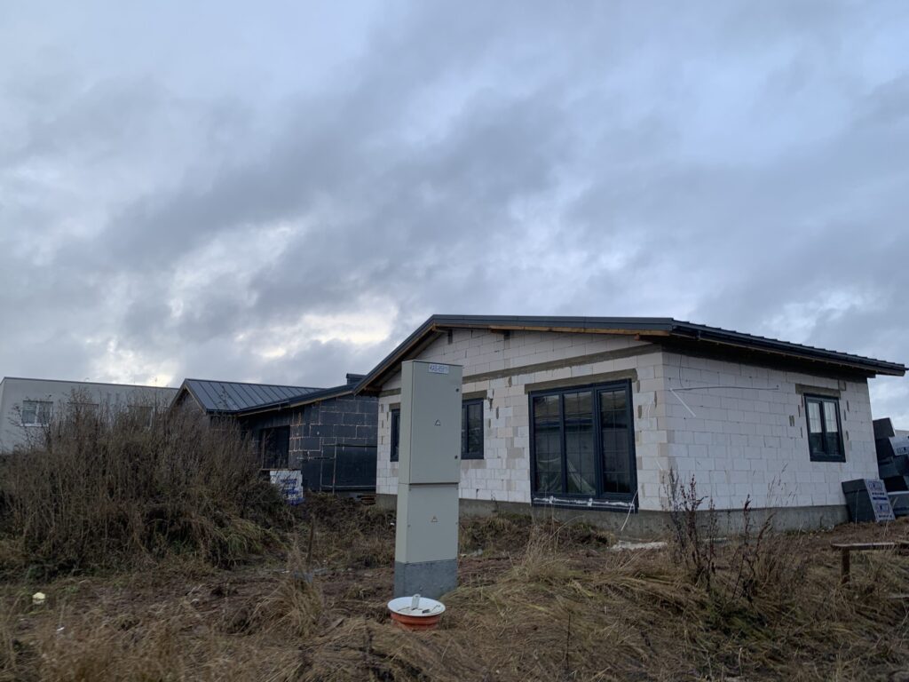 Giraitės terasos (Gervuogių g. 1, 2, 3, 5, 6, 7, 8, 9, 12 - 52 , Mėlynių g. 1, 1A, 2, 2A, 3, 3A, 4, 4A, 5, 5A - 26, 26A) - Private house community - construction photos