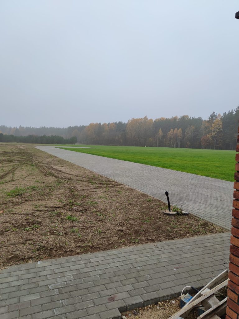 Kapinės Barkiškių k. (Barkiškių k., Rudaminos sen.) - Specialized care center - construction photos