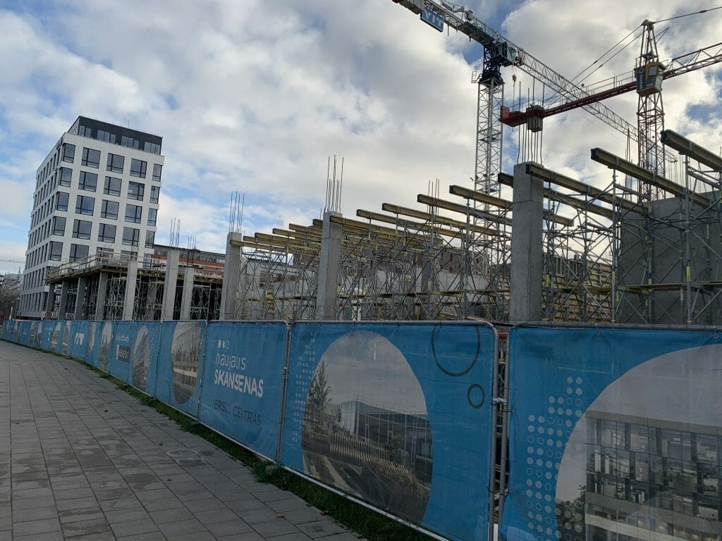 Žalgirio 112 (Žalgirio g. 112) - Biroju centrs - būvdarbu attēli