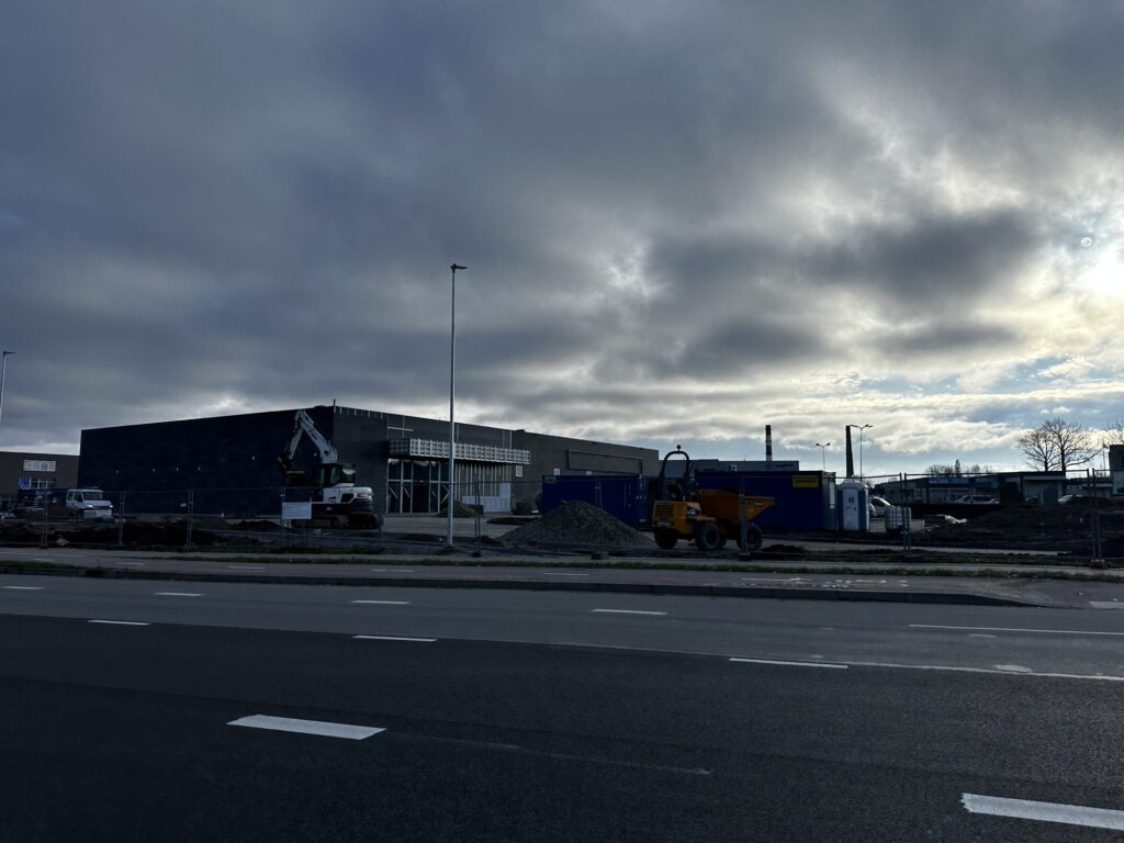 NORFA Tilžės g. (Tilžės g. 58) - Food store - construction photos
