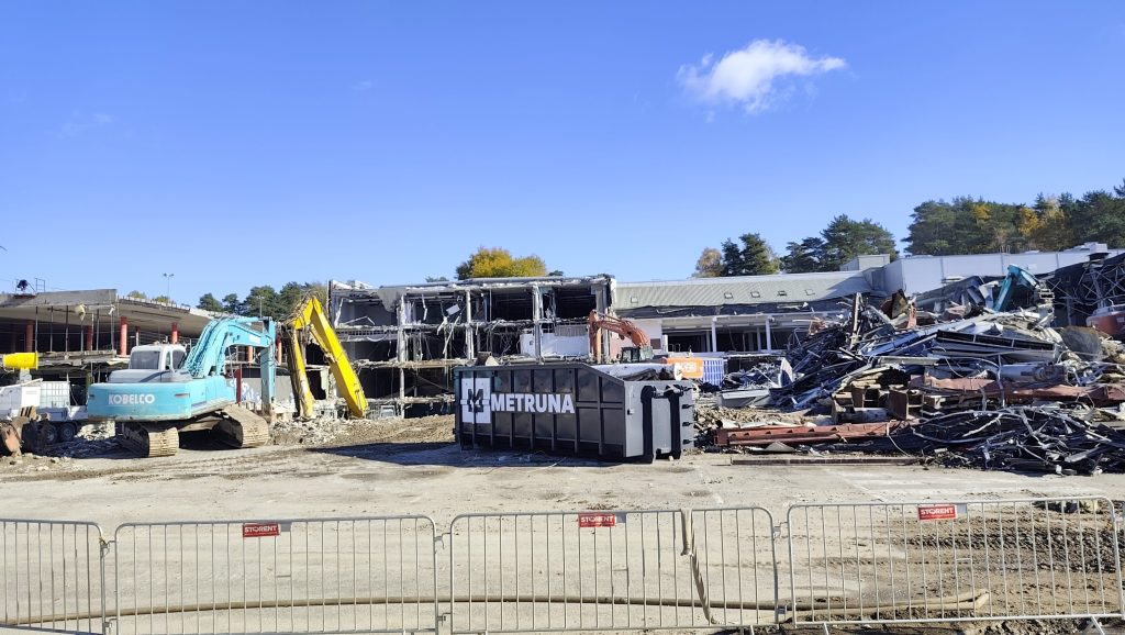 PC Mada rekonstrukcija (Viršuliškių g. 40, 42) - Shopping center - construction photos
