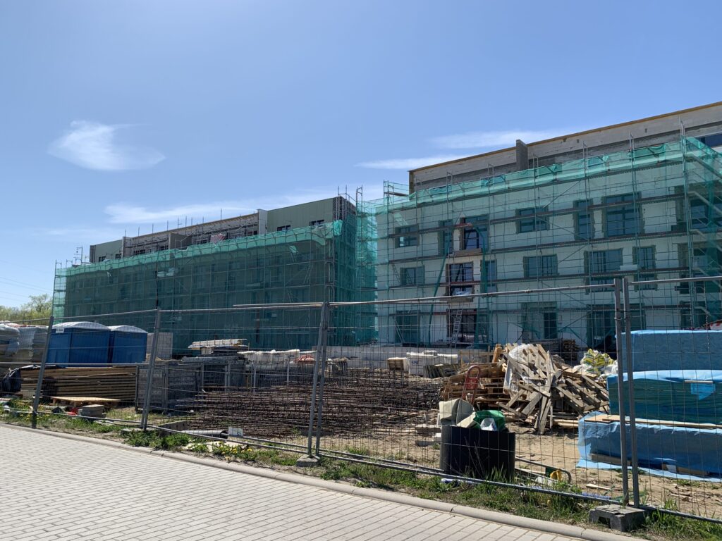 Liepų terasos | 1 etapas (A, B namai) (Arimų g. 64) - Multi apartment - construction photos