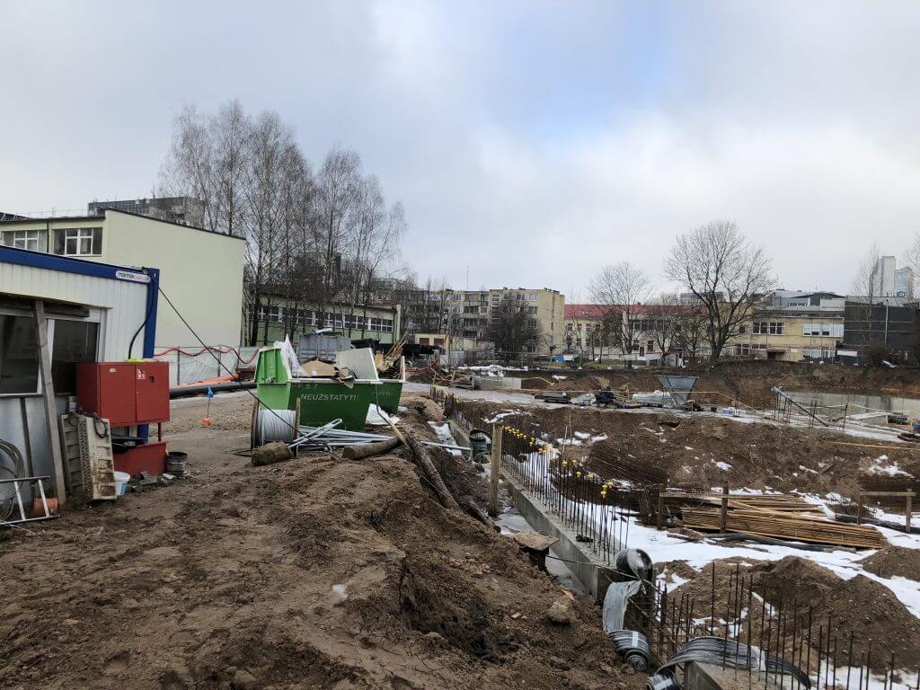 Rinktinės URBAN 2 etapas (Ceikinių g. 15) - Multi apartment - construction photos