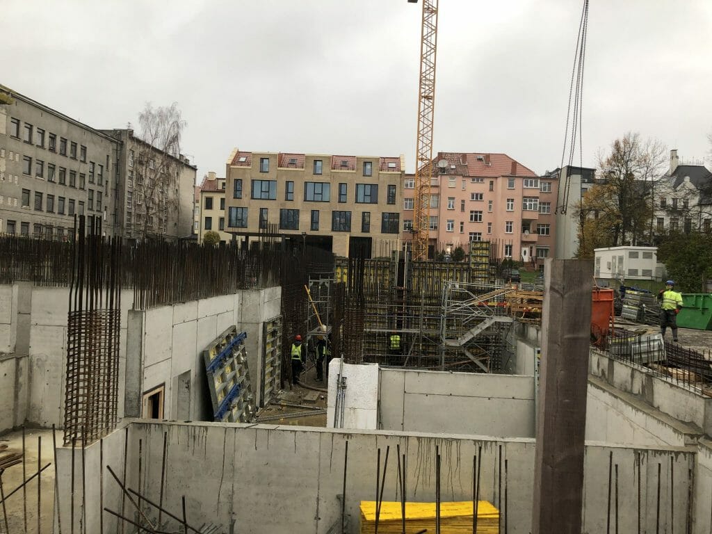 Klaipėdos muzikinis teatras (Danės g. 19) - Cultural center - construction photos