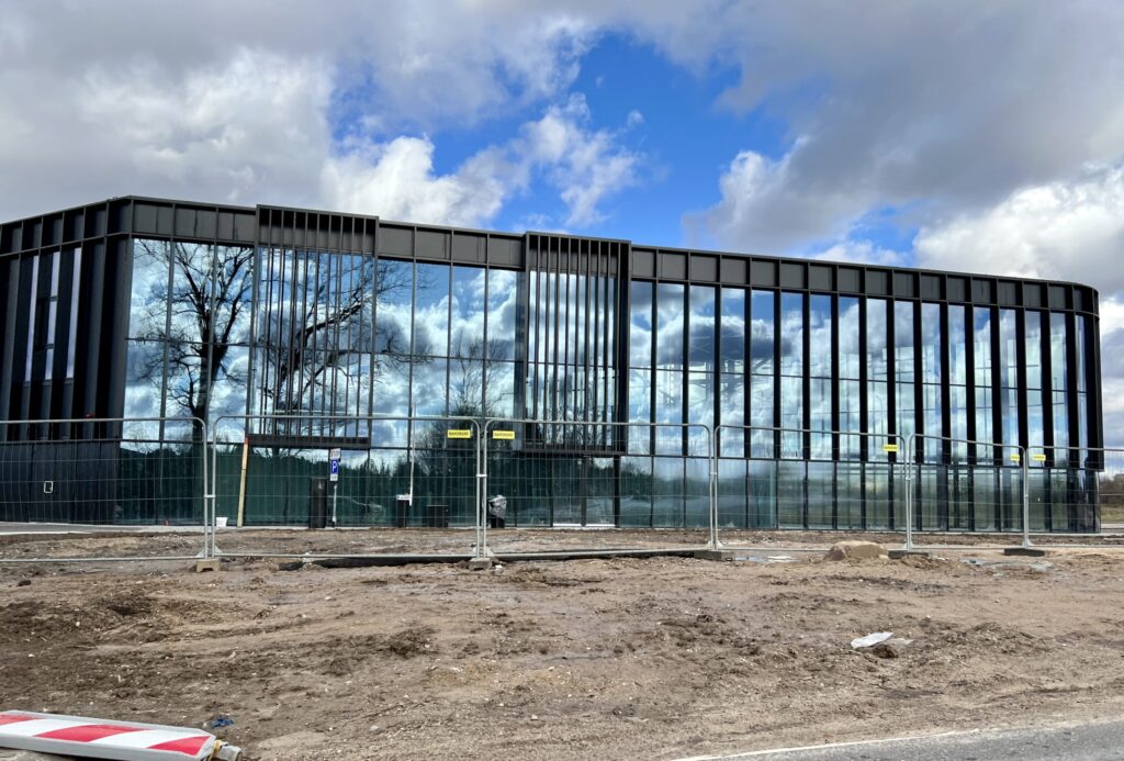 Senosios Pilaitės kel. 1 (Senosios Pilaitės kel. 1) - Shopping center - construction photos