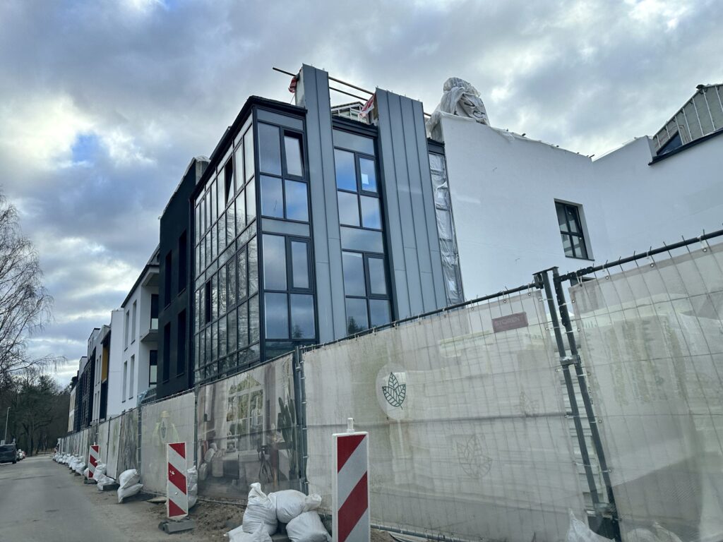 Parko namai 3 etapas (Krėvos g. 6) - Multi apartment - construction photos