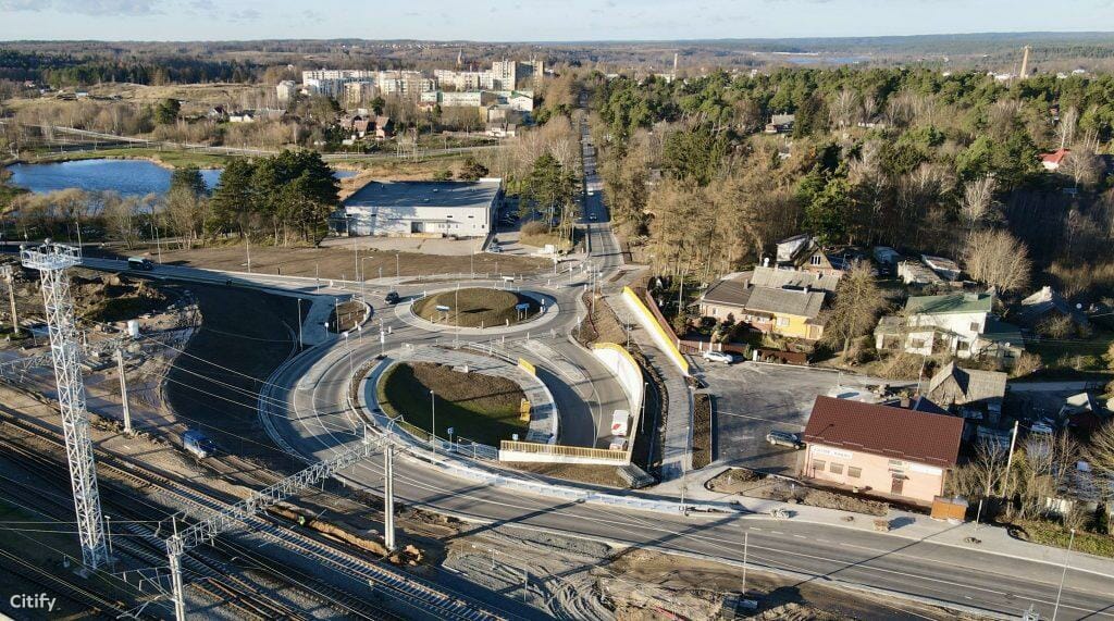 Lentvario geležinkelio pervažos tunelis (Klevų al.) - Street - construction photos