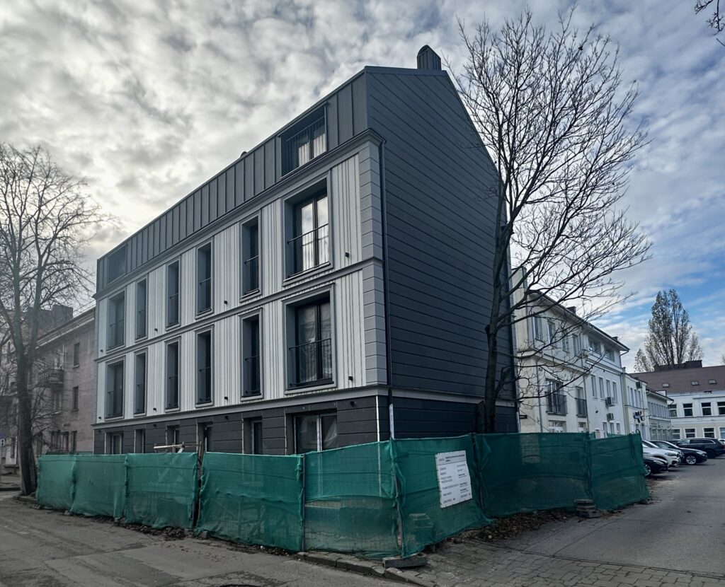 Karoso rezidencija 2 etapas ( J. Karoso g. 21A) - Multi apartment - construction photos