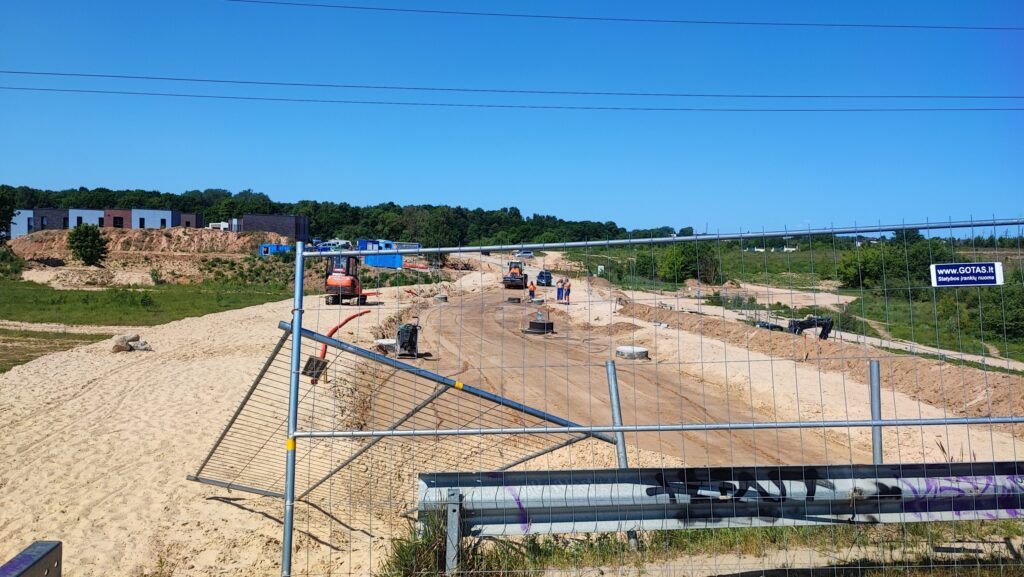 Helsinkio g. atkarpa iki Rygos viaduko (Helsinkio g.) - Street - construction photos