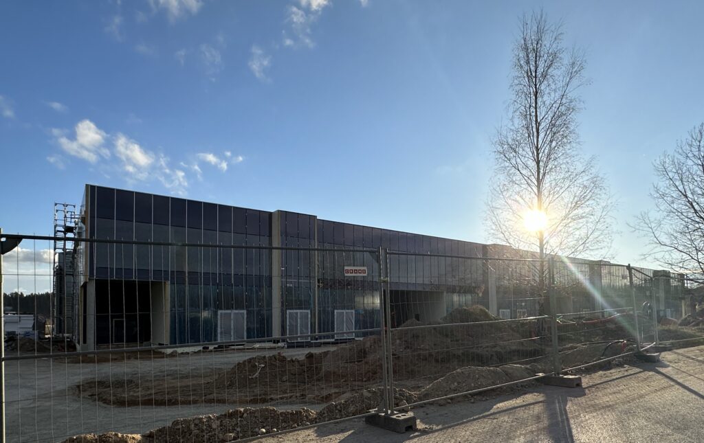 Vilniaus verslo parkas Gariūnų g. 1 etapas (Gariūnų g. 57) - Business park, Shopping center - construction photos