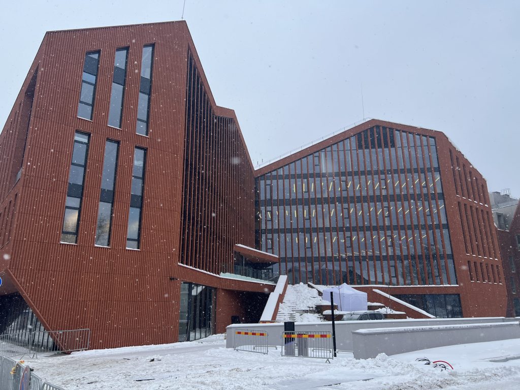 Memelio miestas | Hanza verslo centras (Naujoji Uosto g. 3) - Biroju centrs - būvdarbu attēli