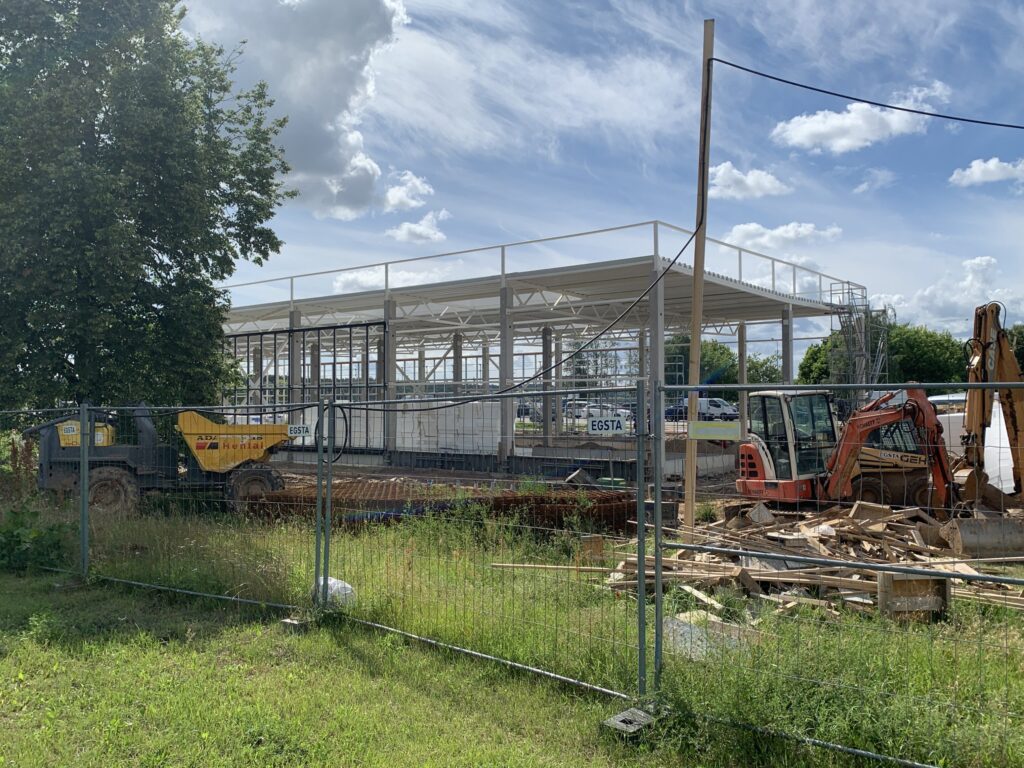 Raudondvario pl. 159A (Raudondvario pl. 159A) - Car wash - construction photos