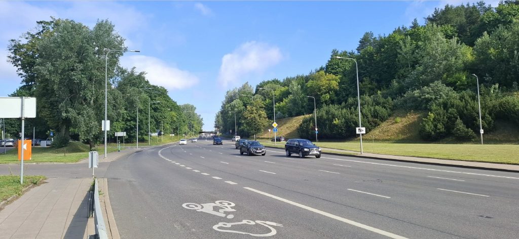 Pėsčiųjų ir dviračių viadukas Siesikų g. (Siesikų g.) - Velosipēdu ceļš, Tilts - vizualizācija