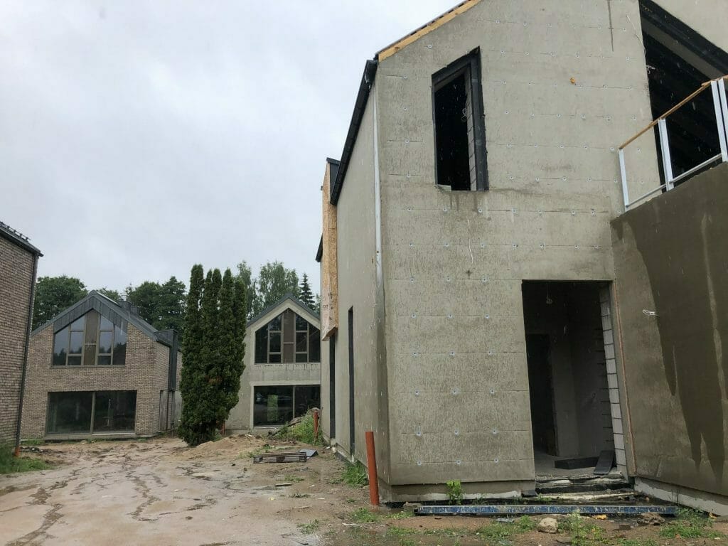 Gelvadiškių Sodų 3-ioji g. 35 (Gelvadiškių Sodų 3-ioji g. 35) - Private house community - construction photos