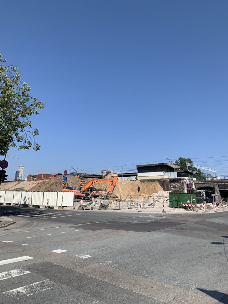 Rail Baltica Rīgas centrālais mezgls posms 2A/2B (Stacijas laukums 2) - Road - construction photos