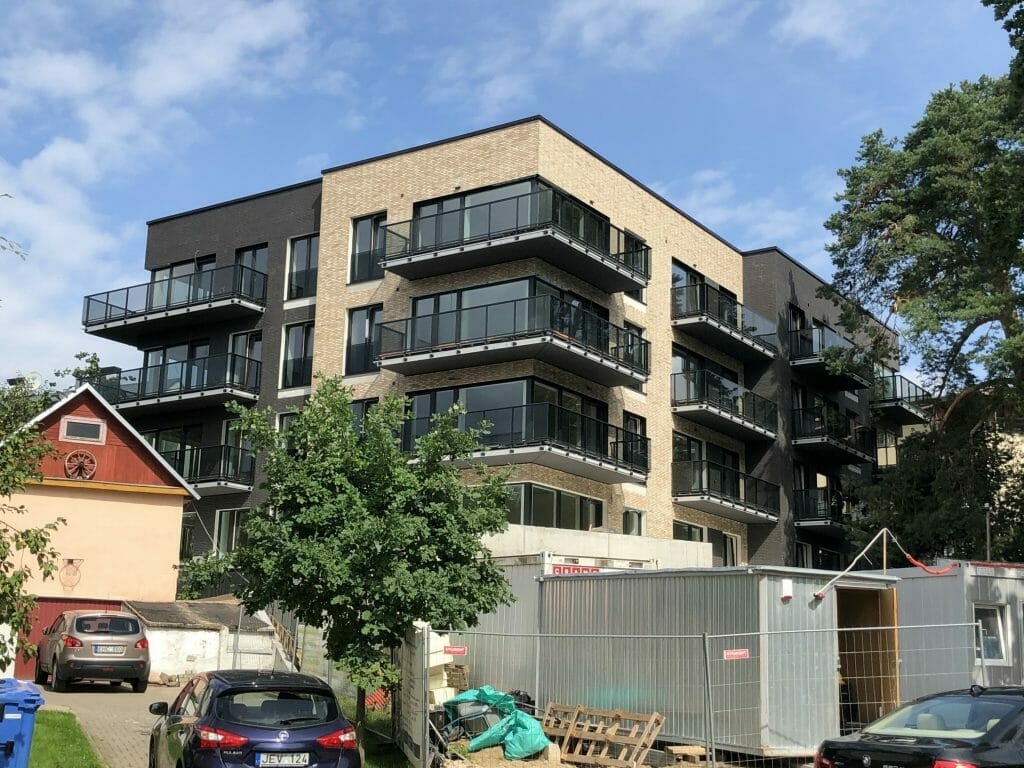 Žvėryno parkas (Latvių g. 55A) - Multi apartment - construction photos