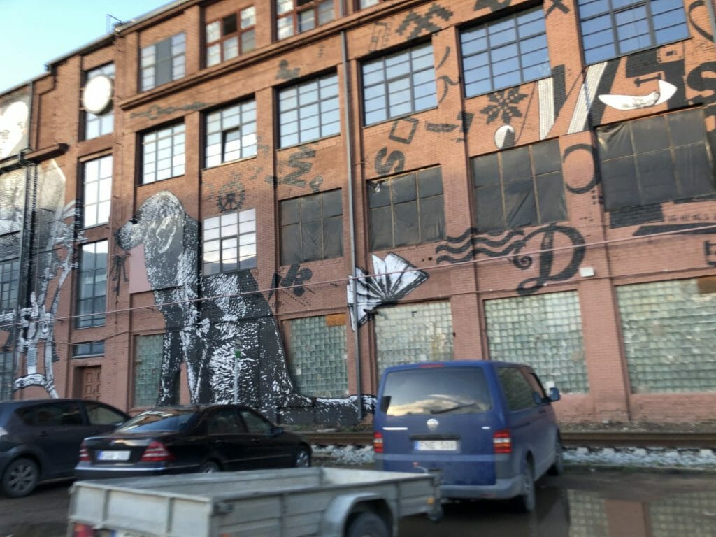 Drobės fabrikas (Drobės g. 62) - Office center - construction photos