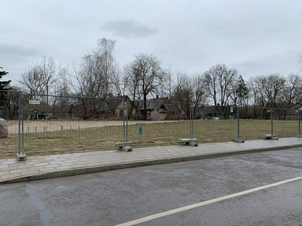 Drakono pieva (Giedraičių-Krokuvos g. skveras) (Krokuvos g.) - Square - construction photos