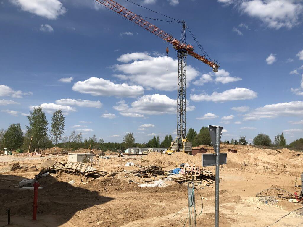 Naujoji Pilaitė 12 kvartalas (Tolminkiemio g. 37) - Multi apartment - construction photos