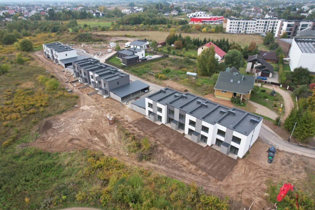 24 terasos (Tarandės g. 24C, 24D, 24E, 24F, 24G, 24H, 24J, 24K, 24L, 24M, 24N, 24P) - Row housing - construction photos