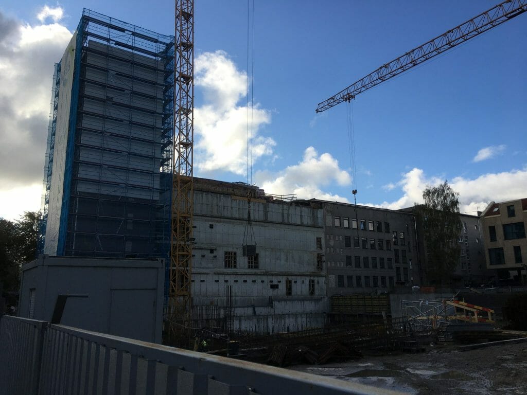 Klaipėdos muzikinis teatras (Danės g. 19) - Cultural center - construction photos