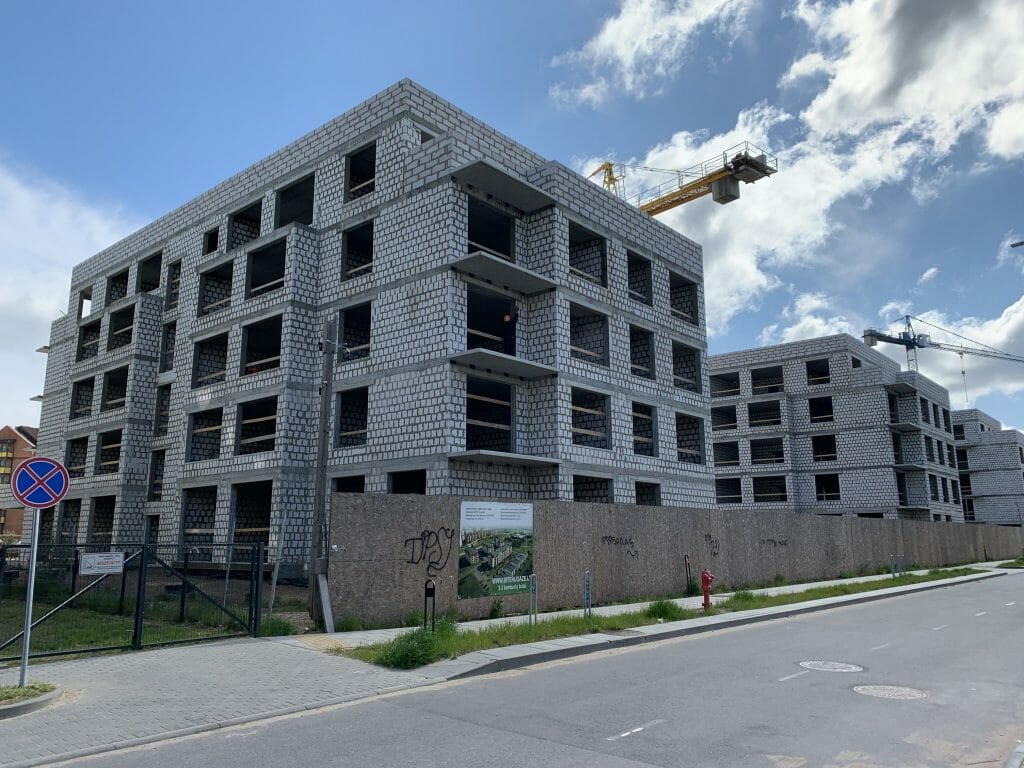 Bitėnų oazė 1-2 etapai (Bitėnų g. 3D, 1B) - Multi apartment - construction photos