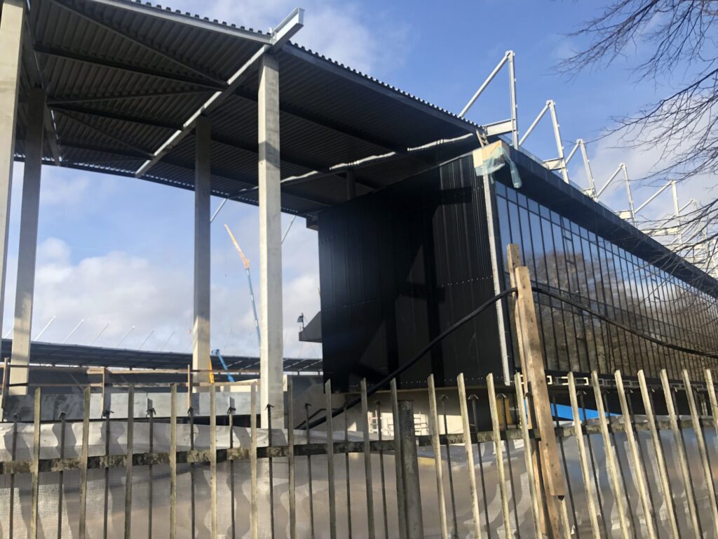 Dariaus ir Girėno stadionas (Perkūno al. 5) - Sports arena - construction photos