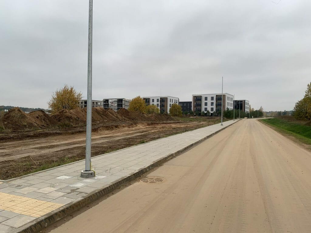 Dangeručio g. ir Daujoto g. (Dangeručio g.) - Street - construction photos
