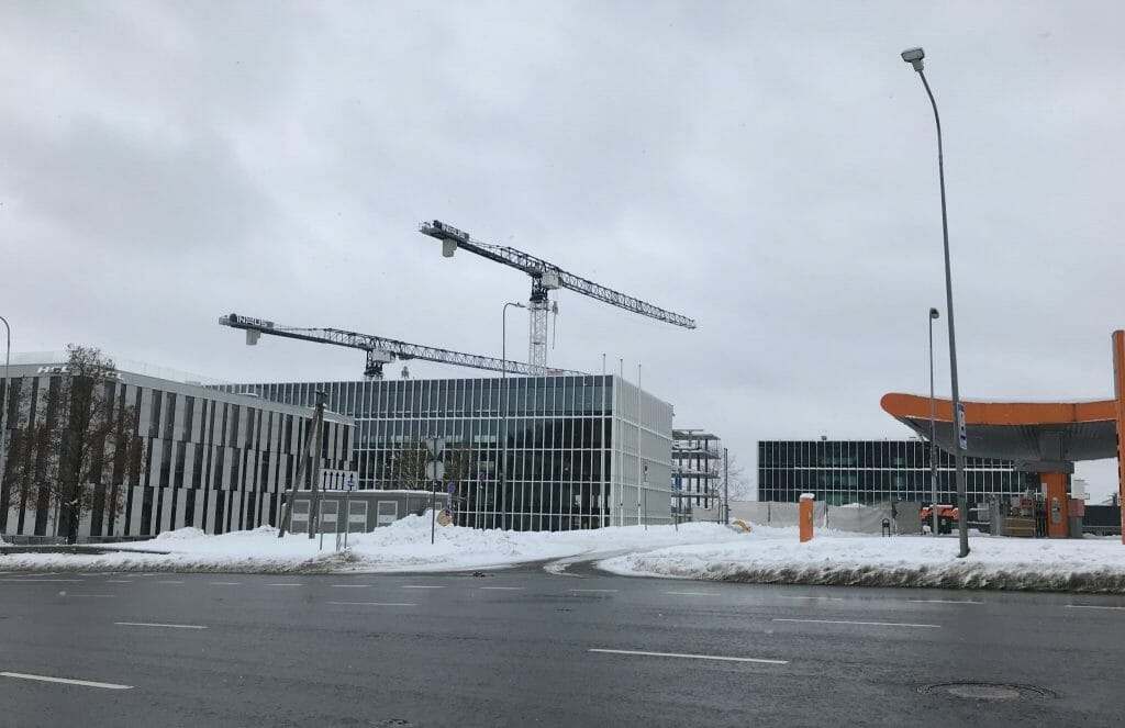 CORE (Ukmergės g. 126) - Office center - construction photos