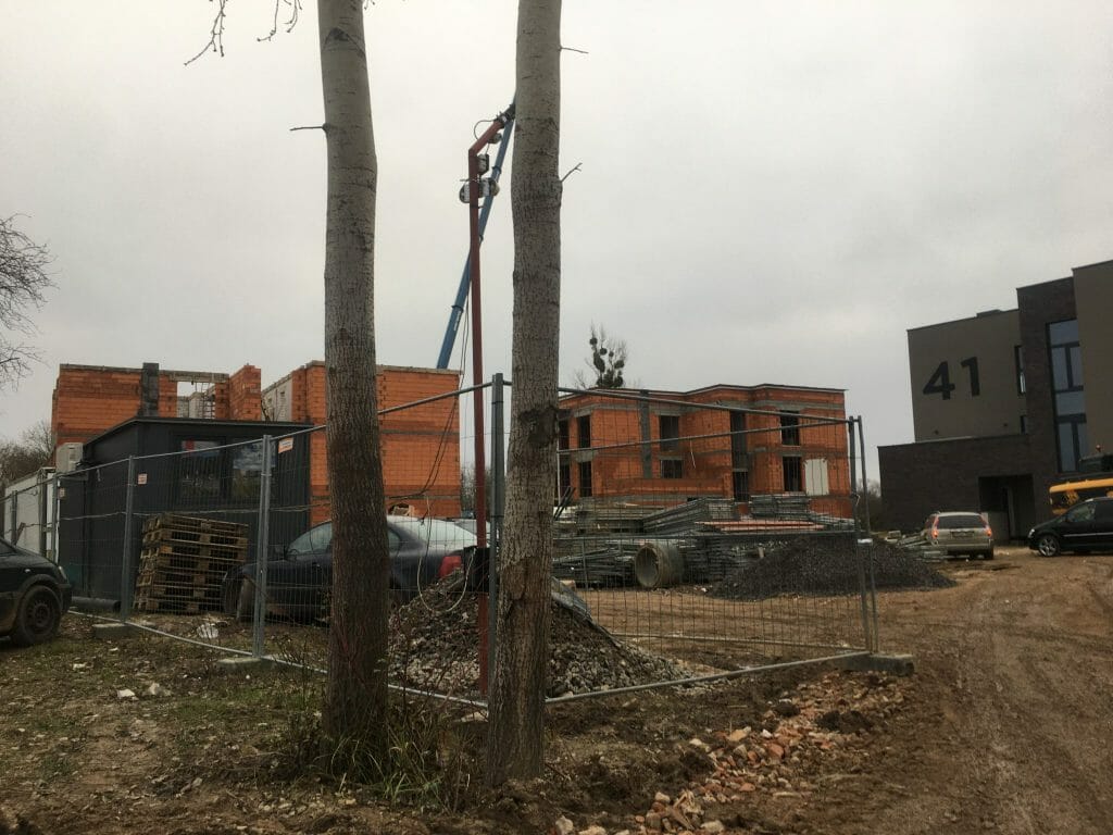 Kiara - saulėti namai (Svirbygalos g. 37) - Multi apartment - construction photos