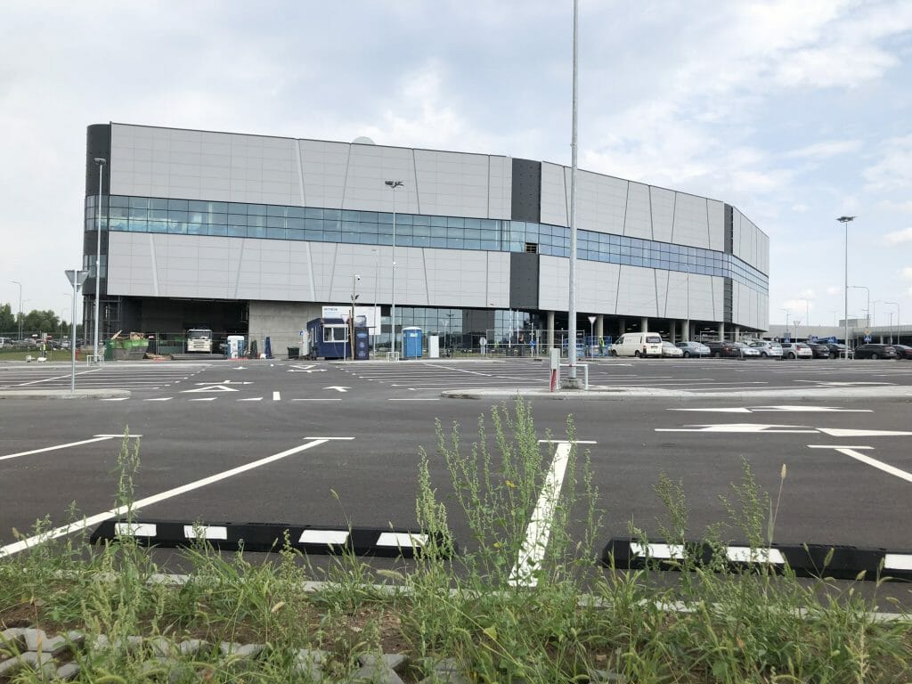 Vilnius OUTLET (Vytauto Pociūno g. 8) - Shopping center - construction photos