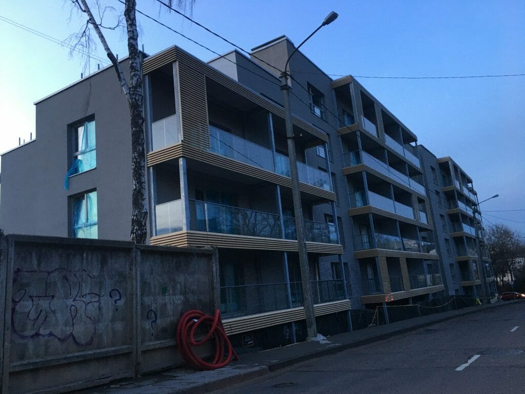 Sapiegų 19 (L. Sapiegos g. 19) - Multi apartment - construction photos