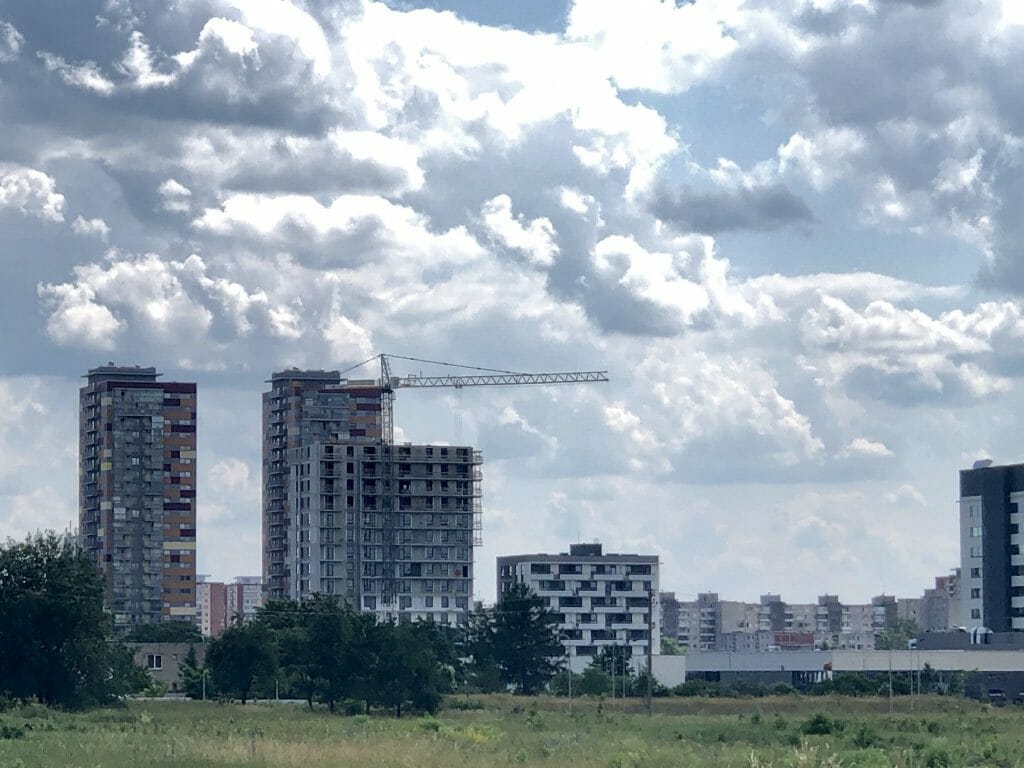 Horizon (Viršuliškių skg. 58) - Multi apartment - construction photos