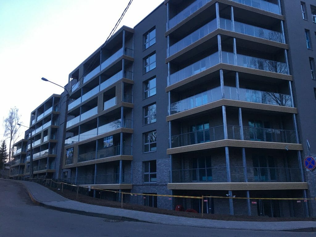 Sapiegų 19 (L. Sapiegos g. 19) - Multi apartment - construction photos