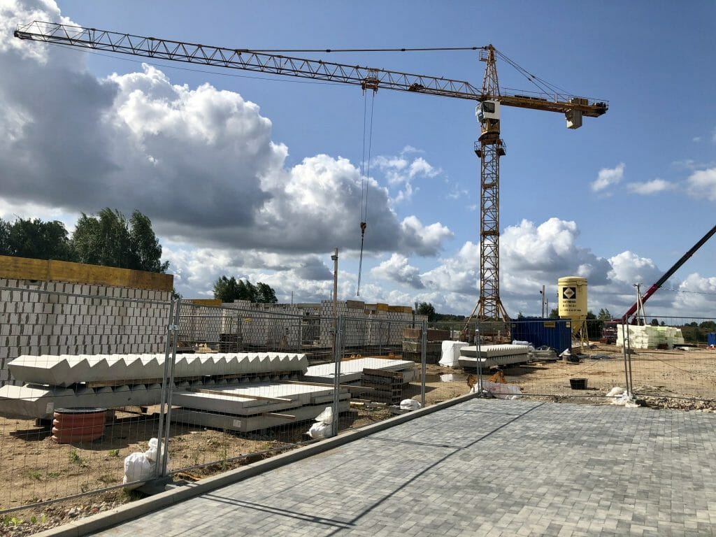 Gilužio rivjera 2 etapas (Gilužio g. 51, 61) - Multi apartment - construction photos