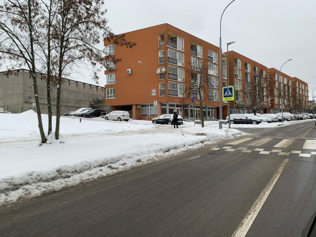Fabijoniškių g. dviračių takas nuo Ateities g. iki Ukmergės g. (Fabijoniškių g.) - Bike path - construction photos