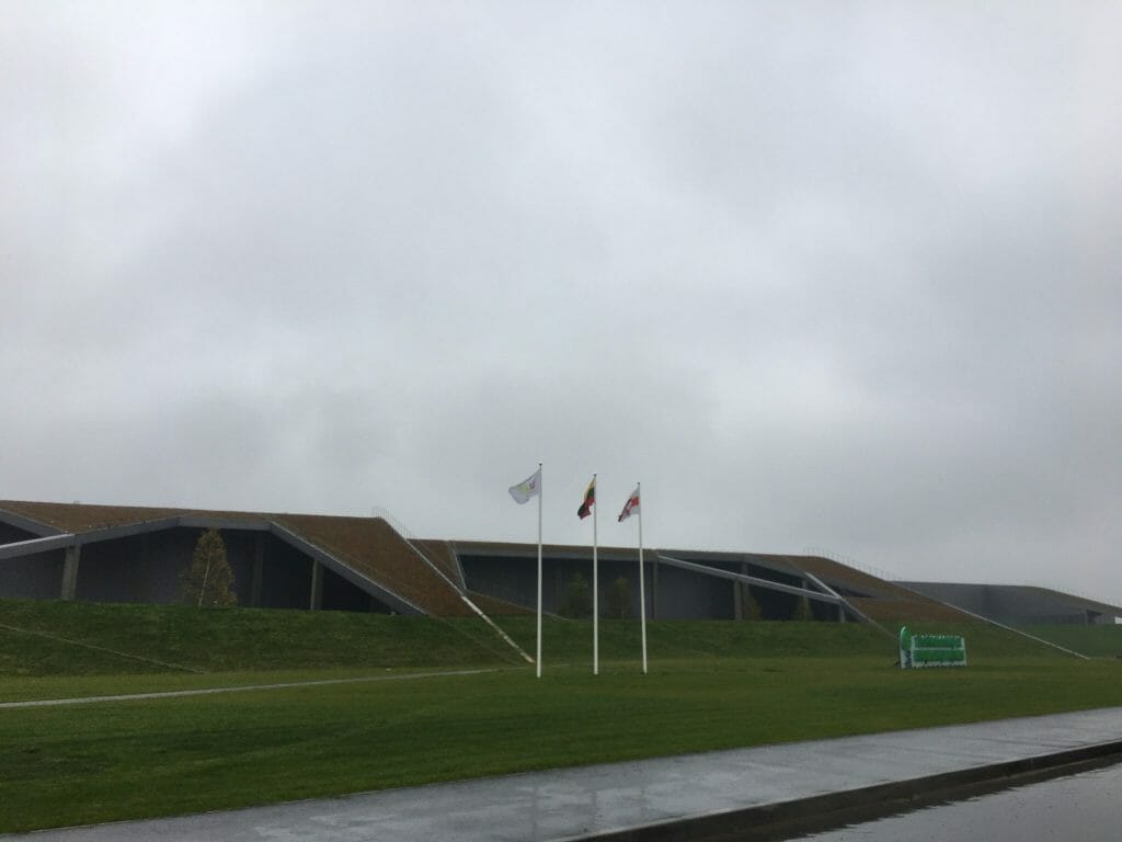 SBA technologijų ir inovacijų parkas 1 etapas (Žiedų g. 31) - Sandėlys / Platinimo centras - statybų nuotraukos