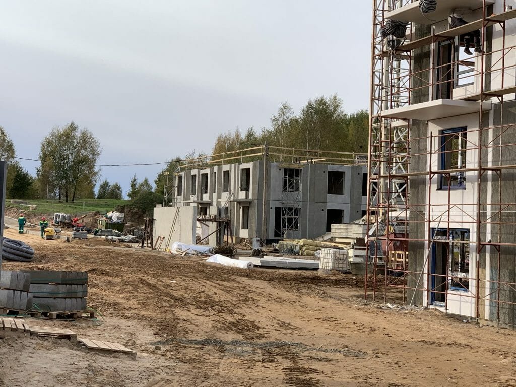 Bajorų alėjos 2 etapas (Salaspilio g. 1) - Multi apartment - construction photos