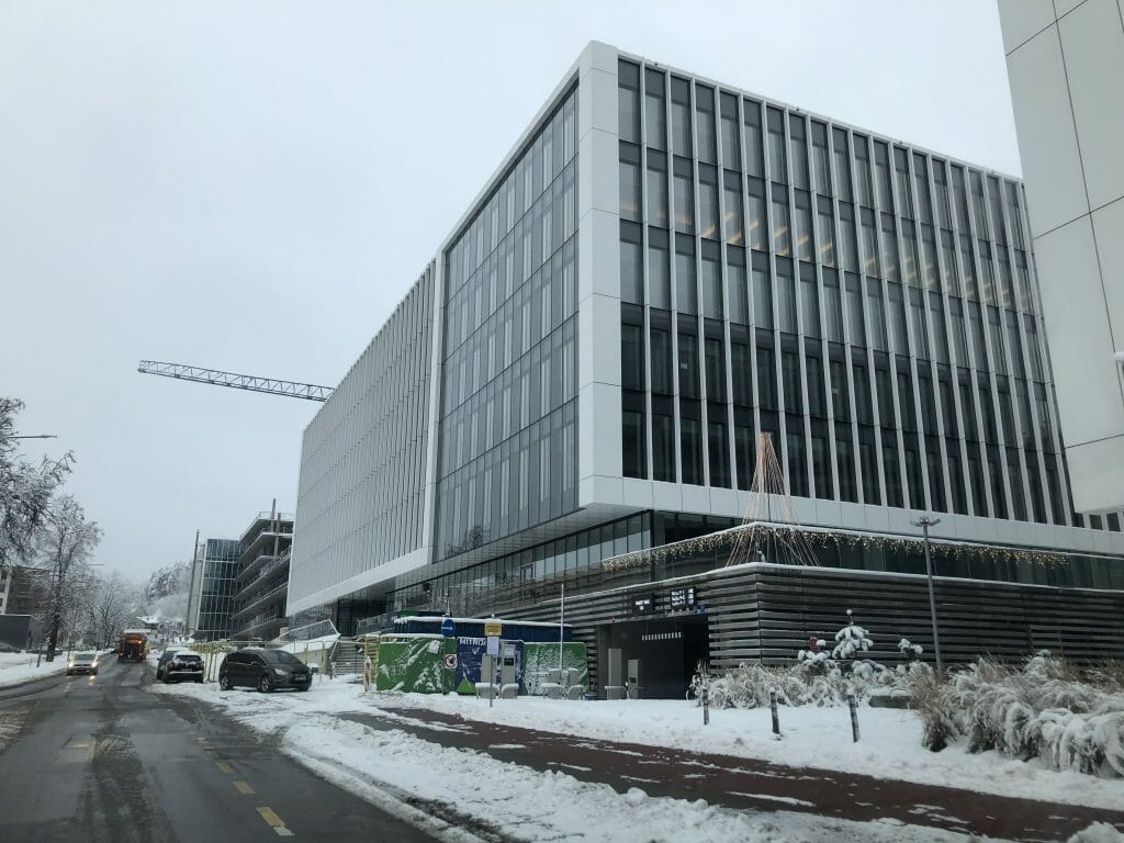 Saltoniškių 7 (S7) 4 etapas (Saltoniškių g. 7C) - Office center - construction photos