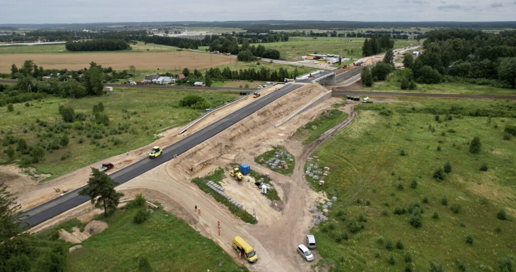 A15 ir 106 sankirtos rekonstrukcija (Liepkalnio g.) - Kelias - statybų nuotraukos