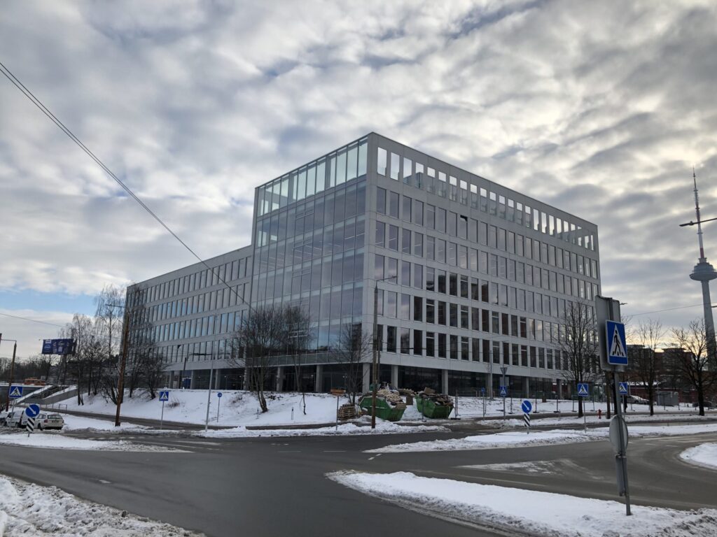 Freedom 36 (Laisvės pr. 36) - Office center - construction photos