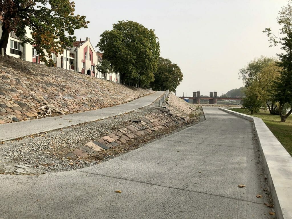 Santakos parkas (Prieplaukos krant.) - Park - construction photos